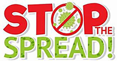 Stop the Spread flyer information above